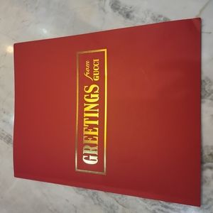 NWT Gucci | Book of Holiday Wrapping Paper